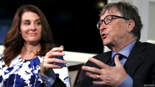 Melinda y Bill Gates