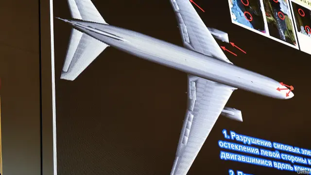 За версією російського концерну "Алмаз-Антей", ракета прилетіла з української сторони