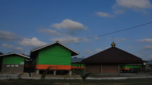 Masjid pengungsi Rohingya