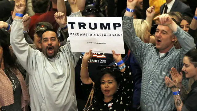 يحظى ترامب بتأييد فئات عدة في المجتمع الأمريكي.