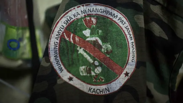 克钦邦Pat Jasan民兵徽章（26/1/2016）