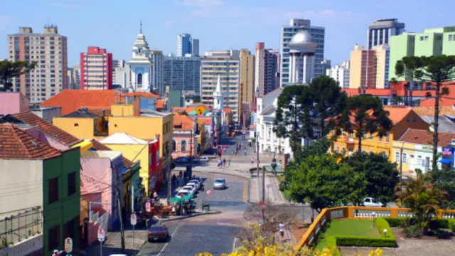巴西库里奇巴（Curitiba）历史中心区（图片来源：EduardoPA/Getty)