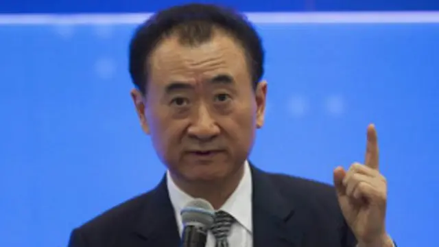 Wang Jianlin es el hombre más rico de China, con una fortuna estimada de US$26.000 millones