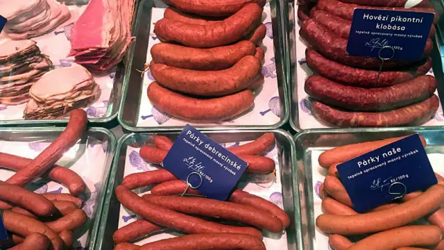 В Чехии существует множество разных сортов колбасных изделий