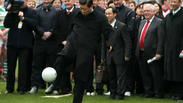 眾所周知，中國國家主席有一個足球夢。