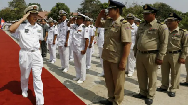 中国海军指挥官俞满江