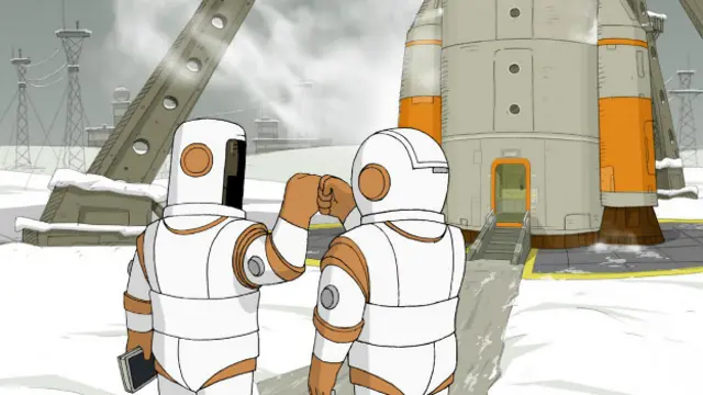 Кадр из фильма "Мы не можем жить без космоса"