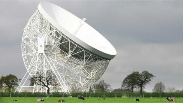 El telescopio Jodrell Bank 