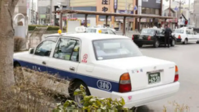 Taxi en Japón