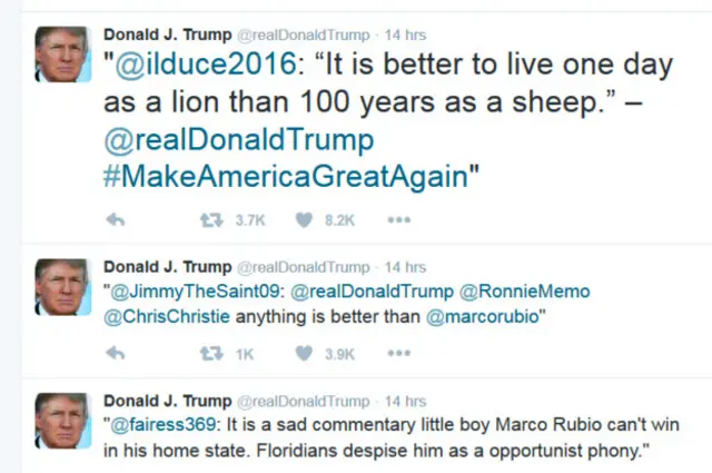 "Твиттер" Дональда Трампа