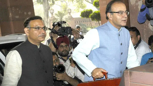 अरुण जेटली और जयंत सिन्हा