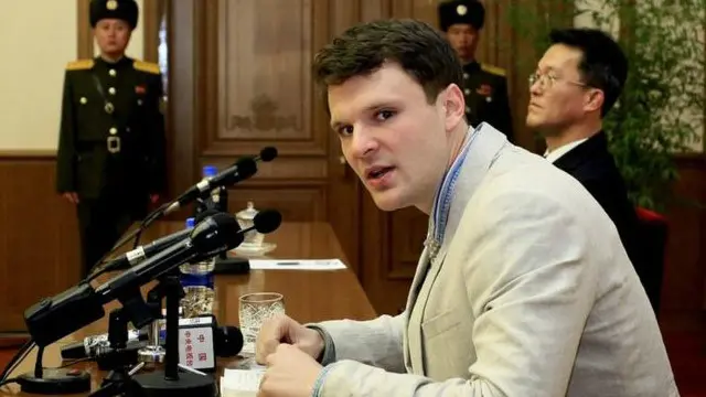 كان الطالب ينتحب أثناء المؤتمر الصحفي