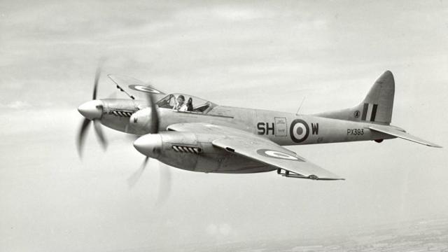 Браун называл британский De Havilland Hornet "небесным "Феррари"