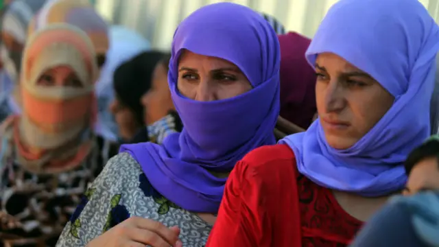 Mujeres yazidíes