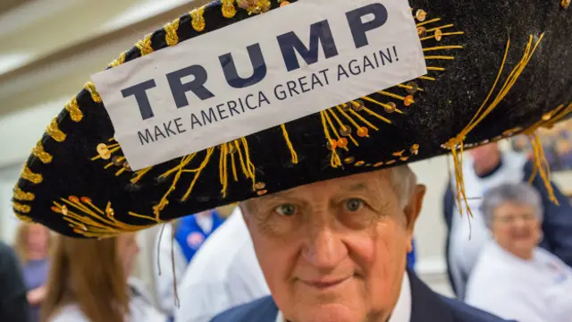 علیرغم انتقادها کسری از حزب جمهوری خواه هوادار پر و پا قرص آقای ترامپ است