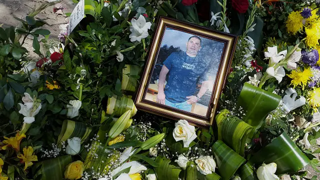 Entierro de José Misael Navas