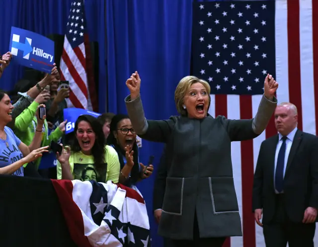 Хиллари Клинтон в Вирджинии