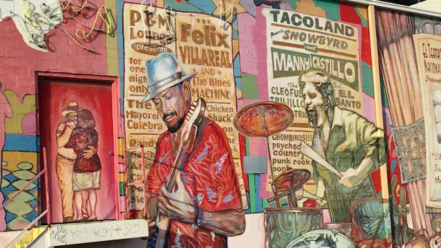 Mural mexicano en San Antonio