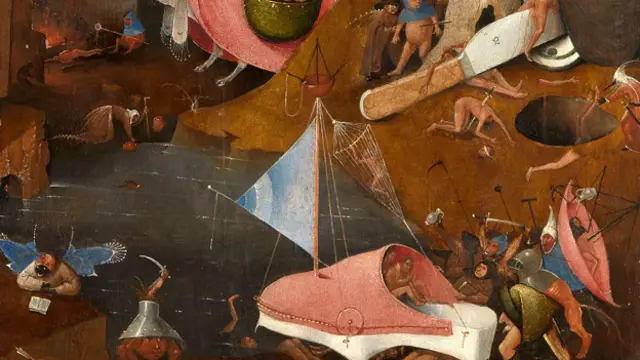 Фрагмент картины Босха