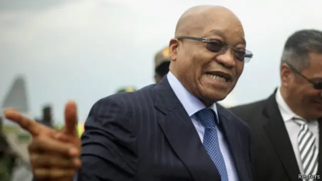 南非總統祖馬深陷腐敗醜聞（資料圖片）