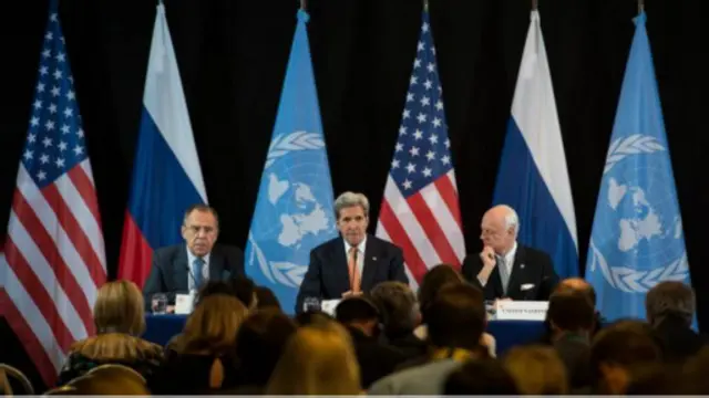 美俄经过斡旋促成叙利亚各方达成停火协议。