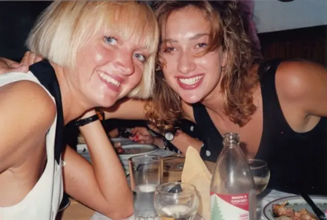 Debbie y Bee en esa época...