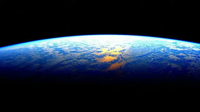 La última imagen que Kelly capturó de la Tierra antes de regresar