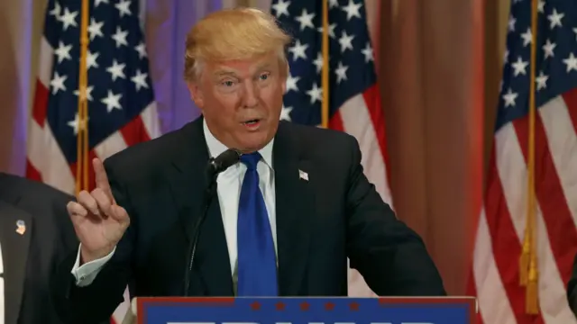 美國總統候選人特朗普