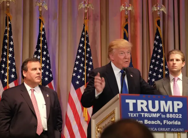 Дональд Трамп 1 марта 2016 года