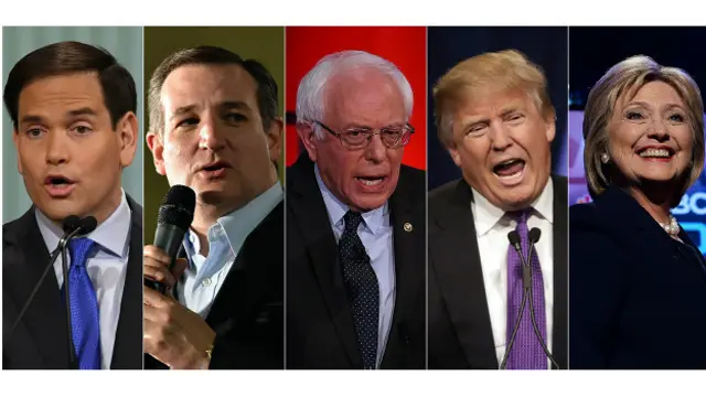 Cinco pré-candidatos conseguiram vitórias na Superterça, mas os principais ganhadores foram Donald Trump e Hillary Clinton