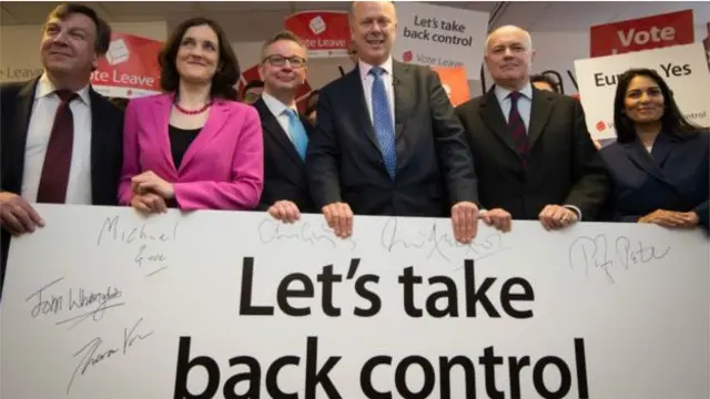 支持脱离欧盟的英国政府官员说,脱欧后他们会有更大的自主权。