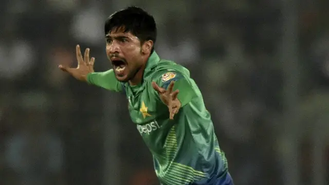 محمد عامر بنگلہ دیش کے میچ میں زیادہ کارگر نہیں رہے۔