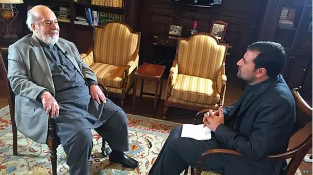 آقای گیلانی به تازگی ریاست شورای عالی صلح افغانستان را به عهده گرفته است