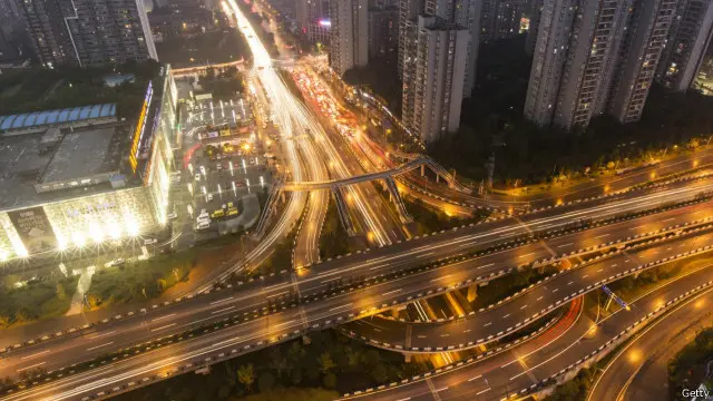 Городская дорожная развязка