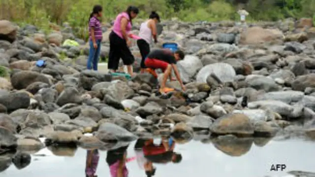 Río Guacerique en Honduras.