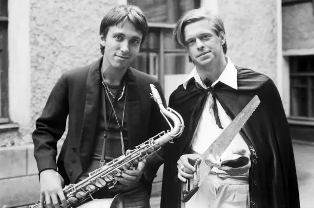 Борис Гребенщиков и Сергей Курехин