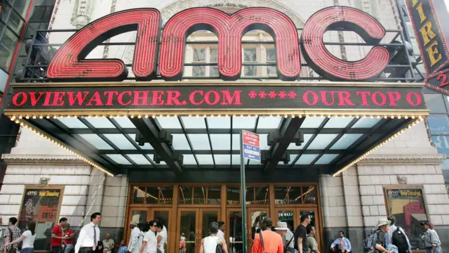 紐約時代廣場的AMC影院（資料圖片）