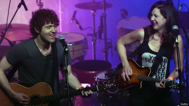 美国德州奥斯汀著名的“南方音乐节”（SXSW)（图片来源：Rick Diamond/Getty)