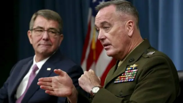 Ash Carter ve General Joseph Dunford Irak planlarını açıkladı.