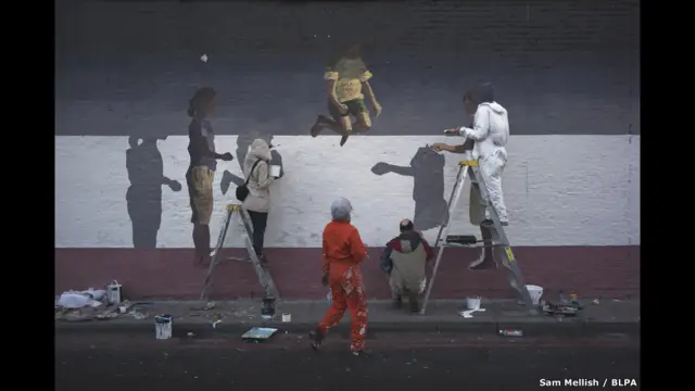 Arte callejero en el este de Londres