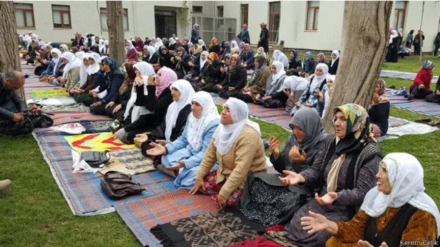 Bugün Sümerpark'ta kılınan Cuma namazından