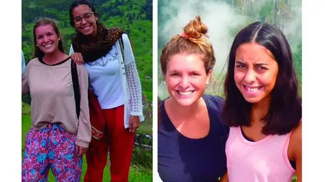 Las dos jóvenes argentinas asesinadas en Montañita