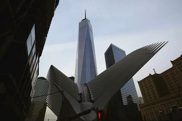 Станция WTC в Нью-Йорке