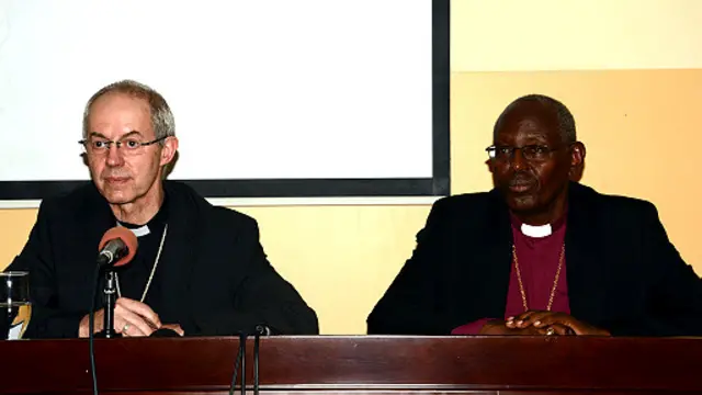Umukuru wa Anglican kw'isi, Justin Welby, n'umukuru wa Anglican mu Burundi, Bernard Ntahoturi, biyemeje gusabira u Burundu kudohorerwa ku mfashanyo.