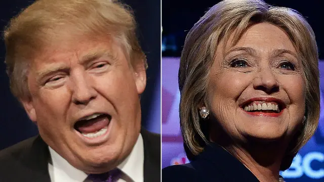 د نظر پوښتنو له مخې وړاندوینه کېده چې د شنبې ټاکنو کې به هم کلنټن او ټرامپ مخته وي، خو ناسمه وخته.