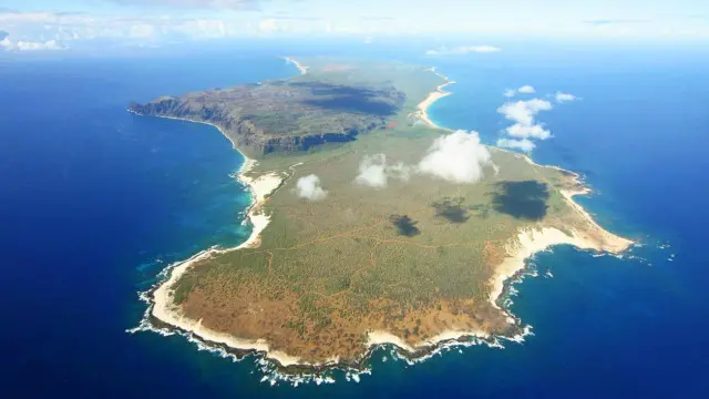 Vista aérea de Ni’ihau