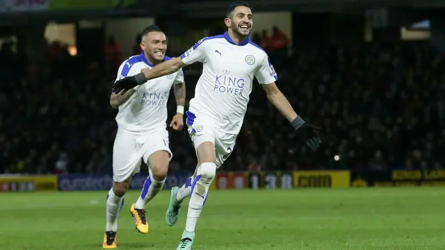 محرز رجل اللحظات الحاسمة في ليستر