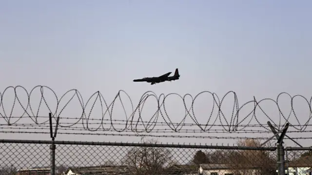 美國約3萬人部隊長年駐扎在韓國