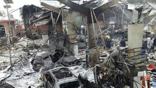 इराक़ के हिल्ला में विस्फोट (फ़ाइल फ़ोटो)