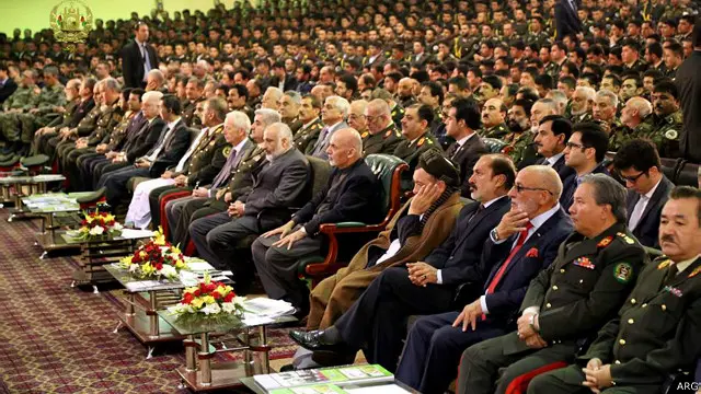 د فراغت دغو مراسمو ته ګڼ افغان امنیتي او ملکي چارواکي ورغلي وو